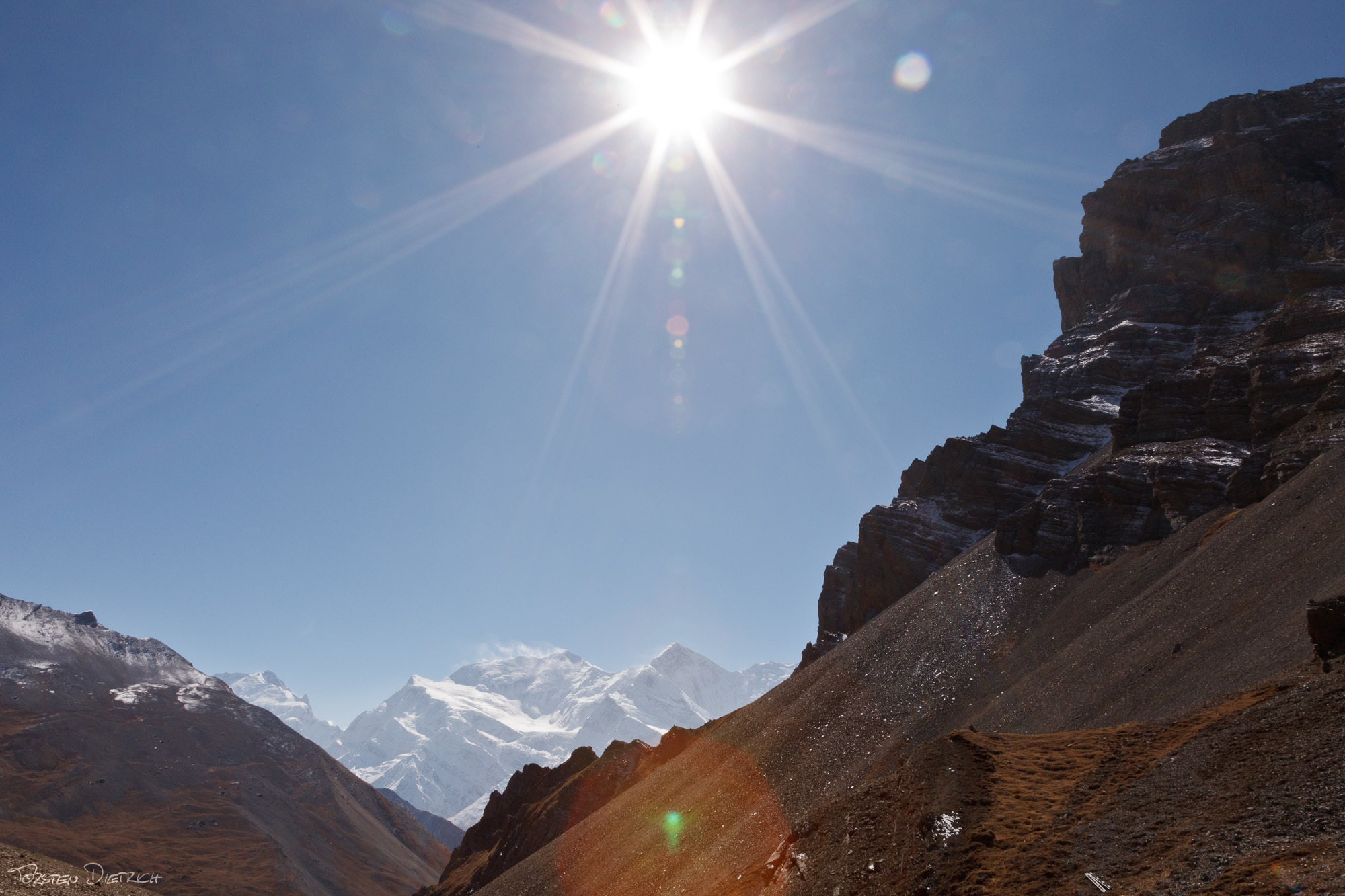 Thorung High Camp view